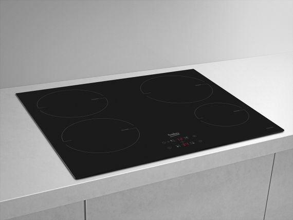 Варочная поверхность индукционная Beko HII64400MT - 60см/4конф/черный (HII64400MT) | Зображення 1