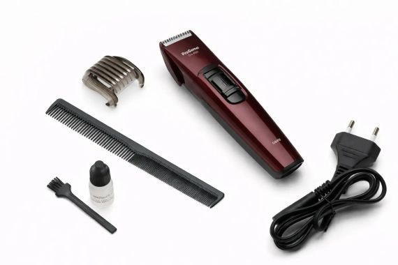 Электрическая аккумуляторная мужская электробритва GM 7725 для бороды с дополнительным лезвием | Зображення 2