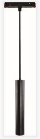 Магнитный трековый светильник-подвес KW-303/10W NW DC48V BK