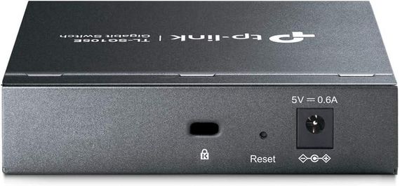 Сетевой коммутатор TP-Link 5-портовый гигабитный управляемый Easy Smart, QoS, IGMP Snooping LAN-распределитель | Зображення 4