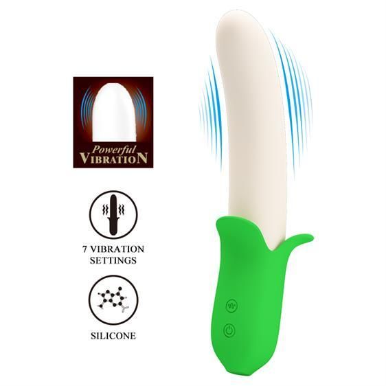 Вібратор - Pretty Love Banana Knight Vibrator Sex Aura | Зображення 1