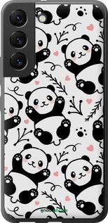 Чохол на Samsung Galaxy S22 Панди "4318u-2494-2448"