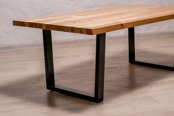 Сосновий кавовий столик EcoWalnut із прямокутними краями L | Зображення 5