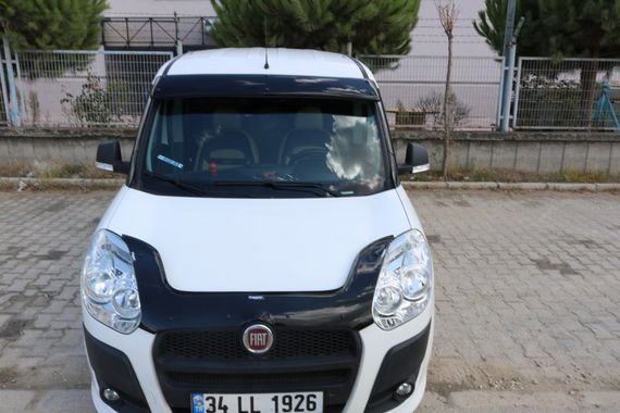 Дефлектор капота EuroCap (2010-2015) для Fiat Doblo III | Зображення 5