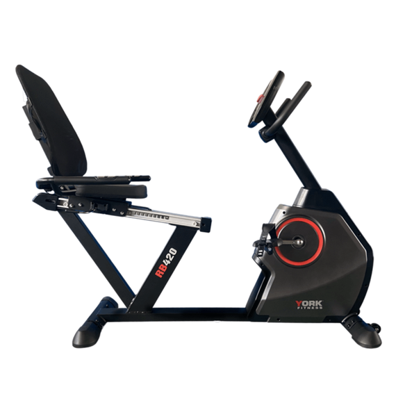 Горизонтальний велотренажер York Fitness RB420 Recumbent | Зображення 5