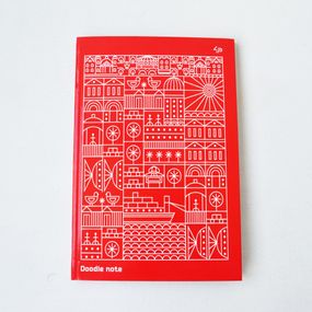 Блокнот 4Profi  "Two in one "Doodle Note", Red 64  арк. формат А5 902019