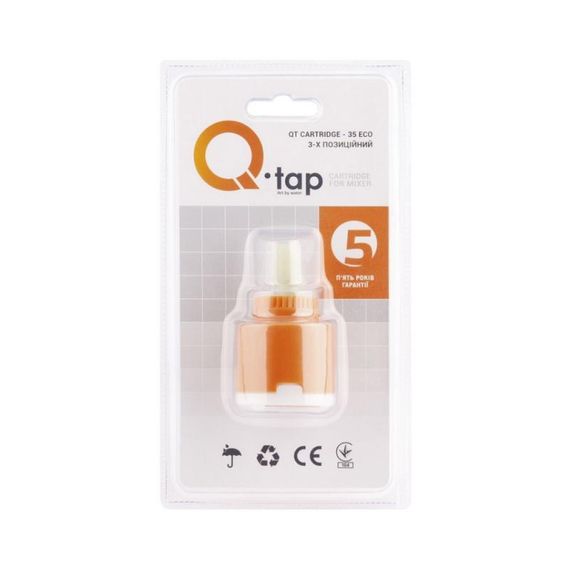 Картридж для змішувача Qtap Spojeni 35 мм QT35MMECO | Зображення 3