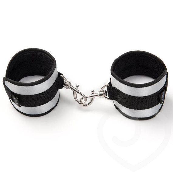 М'які наручники "Вся його", Черный / Серый | Зображення 1