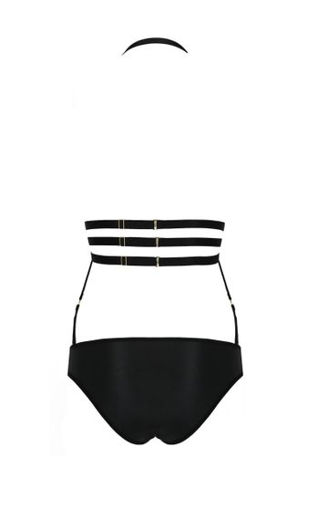 Боді зі стреп ремінцями LAMIS BODY black S/M - Passion | Зображення 3