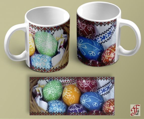 Чашка  подарочная с крашанками(02010115007) | Зображення 1