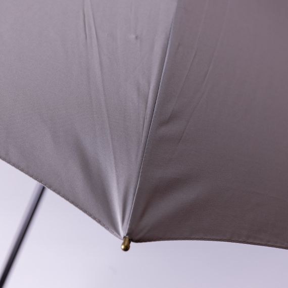 Класична парасолька-тростина напівавтомат з поліестеру 8 спиць діаметр 124 см Сірий HP-23-6G | Зображення 8