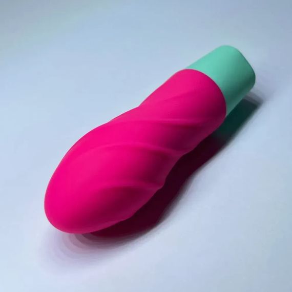 Міні-вібратор з рельєфом Passion Play, 10 режимів вібрації, рожевий Sex Aura | Зображення 3