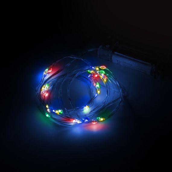 Электрическая гирлянда YES Нить 975031 6 м 60 LED мультиколор | Зображення 1