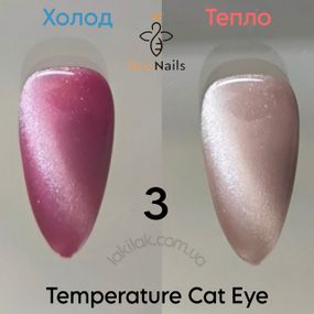 Гель-лак термо-кошка Bee Nails №3 8мл