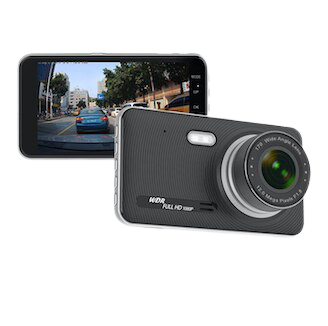 Відеореєстратор FullHD з вбудованими мікрофоном і виносної камерою з двома камерами і ІК-підсвічуванням XPRO DRIVE XT689