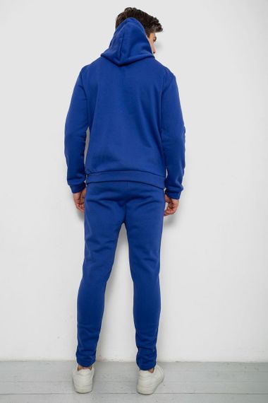 Спортивный костюм мужской на флисе, цвет синий, 238R57046 | Зображення 3
