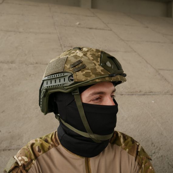 Кавер на шлем Kiborg FAST-1 cordura pixel MM-14. | Зображення 8