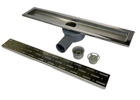 Душовий канал з горизонтальним фланцем Maxiflow VEGA LUX 360° 40 см решітка Дощ 4078.0Y050K.040.1 | Зображення 4