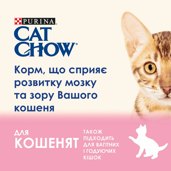 Сухой корм Purina Cat Chow Kitten для котят, беременных кошек и в период лактации с курицей 15 кг | Зображення 4
