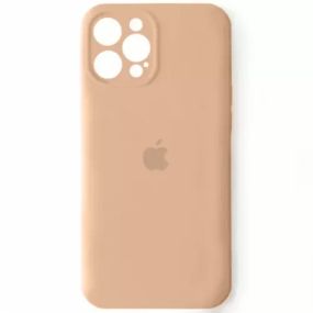 Чохол Silicone Case Camera Full Camera для iPhone 12 Pro Max Pink sand