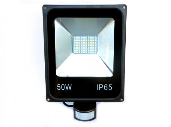 Прожектор LED с датчиком движения IP65 HL-13P/50W NW