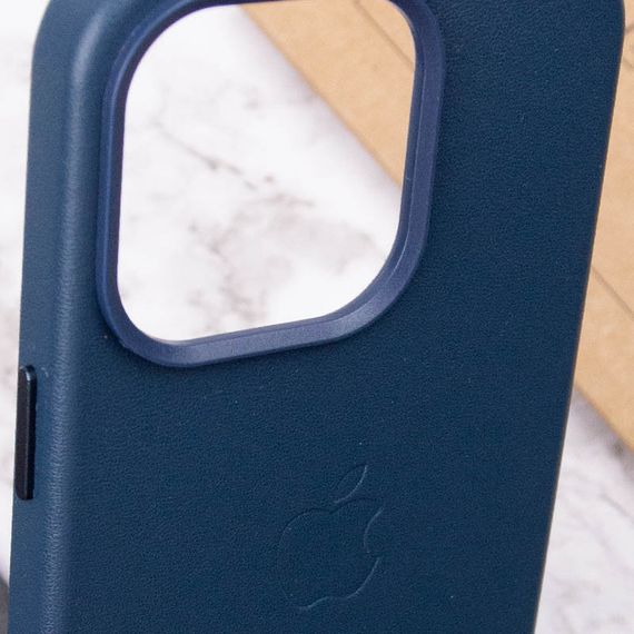 Шкіряний чохол Leather Case (AA Plus) with MagSafe для Apple iPhone 13 Pro (6.1") | Зображення 6