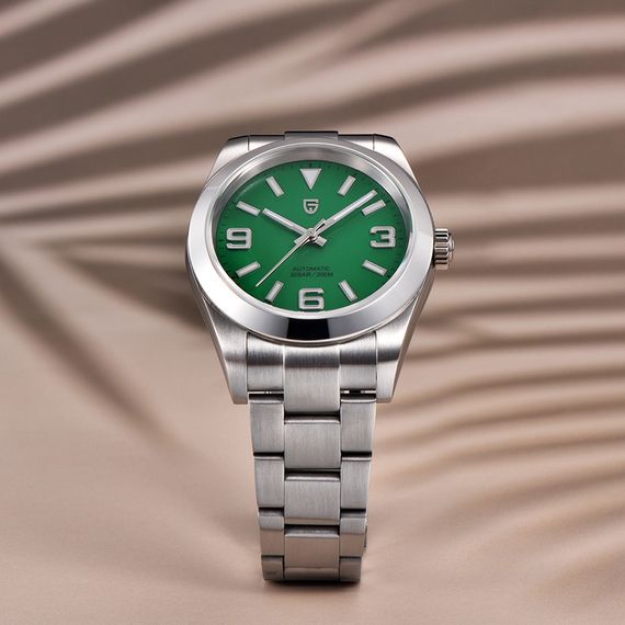 Годинник P2agani Design PD-1692 Silver-Green | Зображення 1