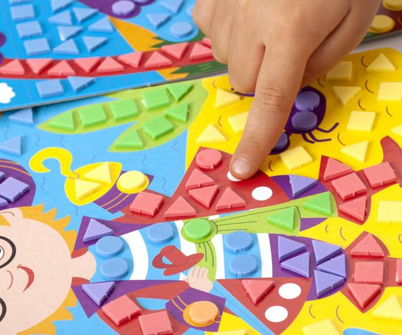 Набір для творчості "М'яка мозаїка. Пірат" VT4511-04, 410 м'яких наклейок | Зображення 3