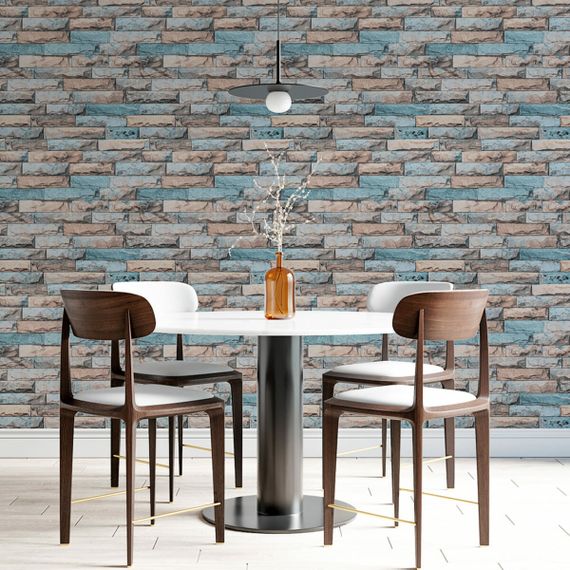 Самоклеюча вінілова плитка 600х600х1,5мм, ціна за 1 шт. (СВП-203) Матова SW-00000510 | Зображення 4