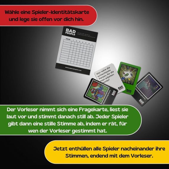 Настільна гра для дорослих "Що про вас думають інші?" німецька версія до 10 гравців гумористична гра 17+ для вечірок компанії | Зображення 2
