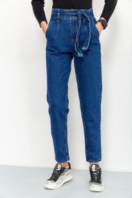 Джинсы женские MOM  цвет синий 164R6457