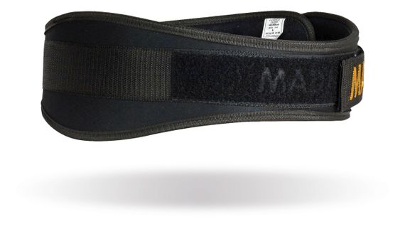 Пояс (тяжелая атлетика) Мадмакс MFB-313 Body Conform неопреновый Black M | Зображення 9