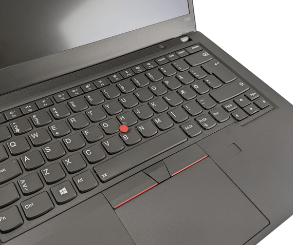 Ультрабук Lenovo ThinkPad T490 / 14" (1920x1080) IPS / Intel Core i5-8265U (4 (8) ядра по 1.6 - 3.9 GHz) / 8 GB DDR4 / 240 GB SSD / Intel UHD Graphics / WebCam б/у | Зображення 2