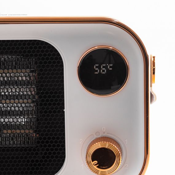 Тепловентилятор SmartX 1200W обогреватель электрический  Белый HPAQL039W | Зображення 1