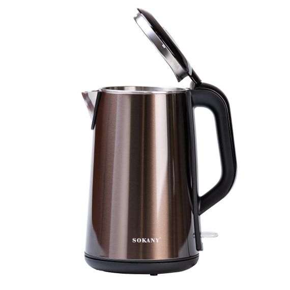 Электрочайник Sokany SK2203 2.2 л коричневый | Зображення 1