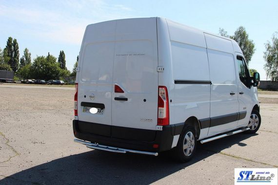 Задня дуга AK011 (нерж.) для Nissan NV400 2010-2024 рр | Зображення 2