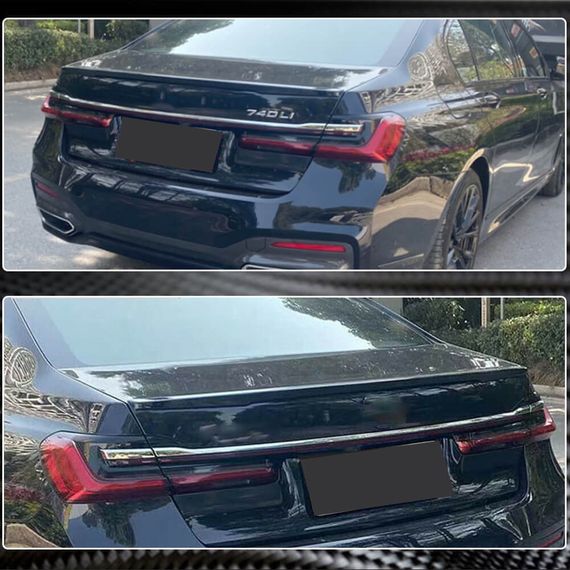 Rear Trunk Spoiler Boot Wing Lip FRP V2 для BMW 7 серія G11/G12