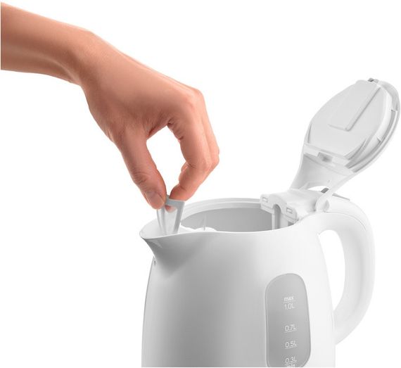 Електрочайник Sencor SWK 1102RS 1 л білий з бежевим | Зображення 3