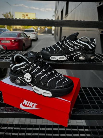 Кросівки Nike Air TN Plus Lace Toggle (Blk’n’Wht)