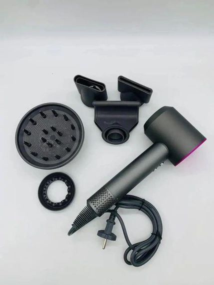 Фен для волос Super Hair Dryer, 1600 Вт, с турбо режимом и ионизацией | Зображення 2