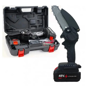 Ланцюгова міні-пила UKC Mini Electric Chain Saw, Акумуляторна компактна пилка   знижка