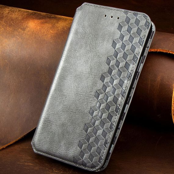Кожаный чехол книжка GETMAN Cubic (PU) для Xiaomi Redmi 9C | Зображення 1