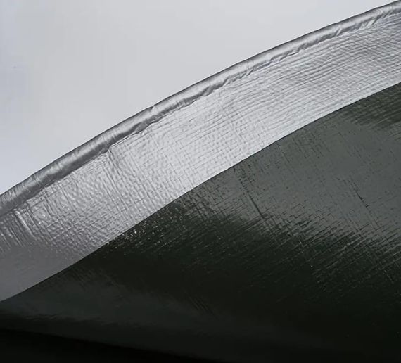 Тент 150 г/м2 Shadow 12 х 18 м тарпауліновий (Чіткій розмір) точна щільність тентів від дощу | Зображення 2
