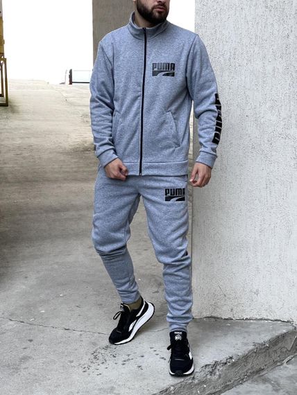 Чоловічий спортивний костюм Puma сірий