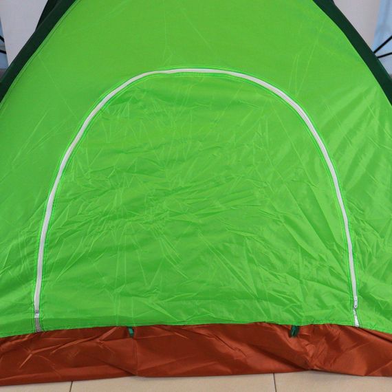 Туристичний намет 4-х місний, 200х200см, колір Рандом / Намет для кемпінгу / Чотиримісний намет | Зображення 2