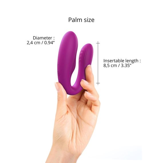 Вібратор для пар із пультом ДК Love To Love MATCH UP - SWEET ORCHID (м'ята упаковка!!!) Sex Aura | Зображення 6