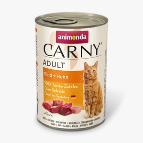 Корм Animonda Carny Adult Beef and Chicken вологий з яловичиною та куркою для дорослих котів 400 гр