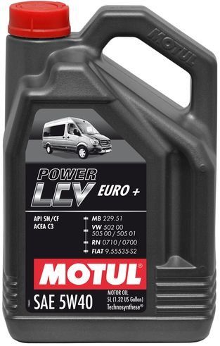 Моторна олива Motul POWER LCV EURO+ 5W-40 5л.