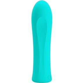 Мини-вибратор PRETTY LOVE Alfreda 12 режимов, зеленый, 10.2 х 2.6 см sexstyle