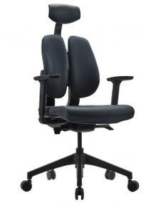 Кресло офисное DUOREST D2 blackgray ортопедическое